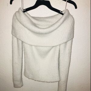 Hippie Rose Off-Shoulder Sweater